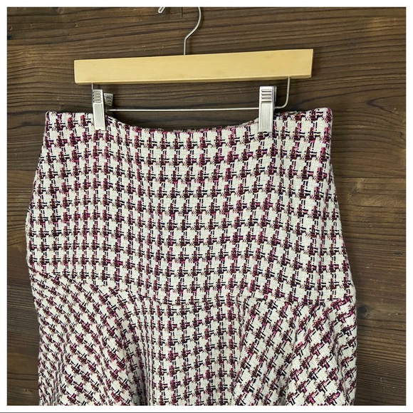 COPY - Maeve Bobbie Plaid Flounced Skirt - Picture 4 of 5